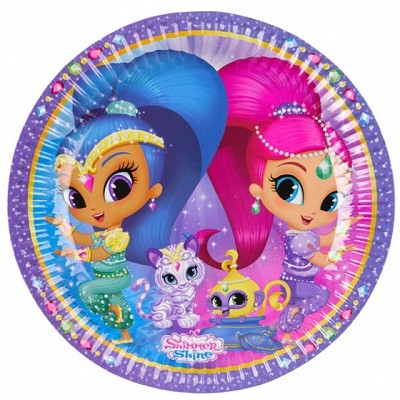 SHIMMER & SHINE TALLERKENER