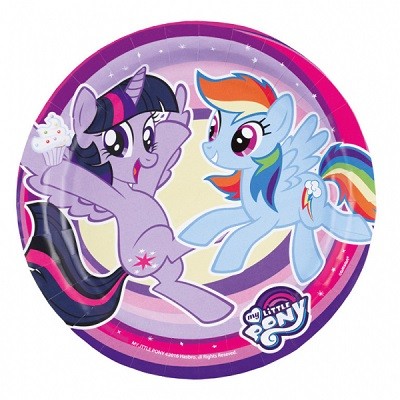 MY LITTLE PONY DESSERT TALLERKENER