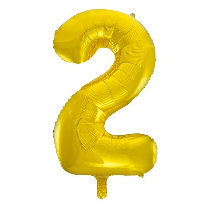 XL GULLFARGET FOLIEBALLONG 2