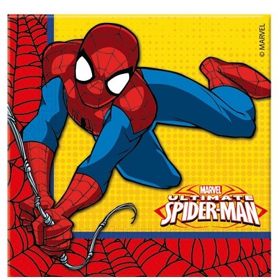 ULTIMATE SPIDER MAN SERVIETTER