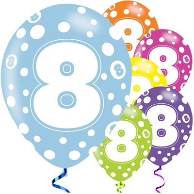 BALLONGER 8 ÅR