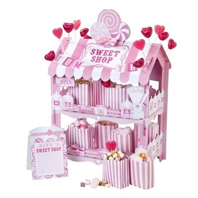 PINK SWEET SHOP GODTERI STAND