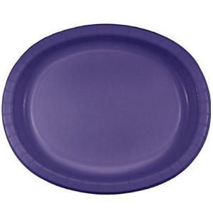 LILLA OVALE TALLERKENER / SERVERINGSFAT (8-pk)