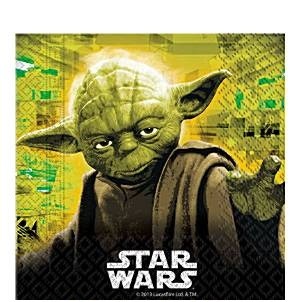 STAR WARS YODA / STORMTROOPER SERVIETTER