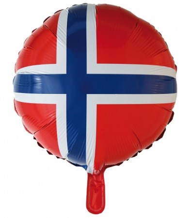 NORSK FLAGG FOLIEBALLONG