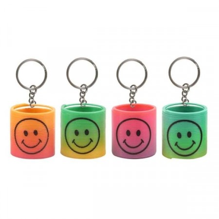 SMILEY SPRING NØKKELRING