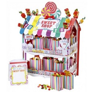 RAINBOW SWEET SHOP GODTERI STAND