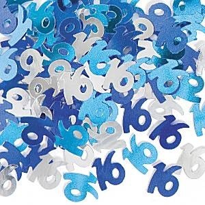 BLUE GLITZ KONFETTI 16