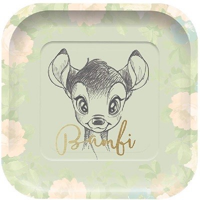 BAMBI KVADRATISKE TALLERKENER
