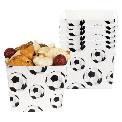 FOTBALL POPCORN / GODTEBEGER (6-pk)