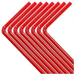 RØDE SUGERØR (50-pk)