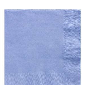 LYSEBLÅ SERVIETTER 3-LAGS (20-pk)