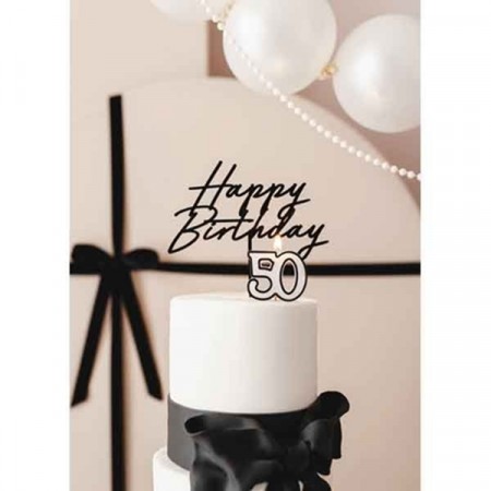 BLACK & WHITE KAKELYS 50 ÅR