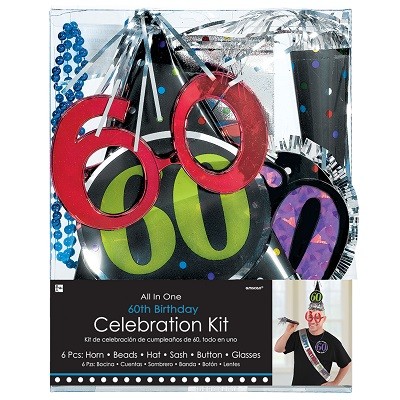 60th BIRTHDAY CELEBRATION KIT