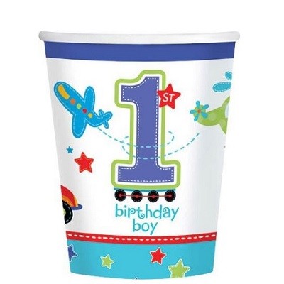 1 ÅR - BIRTHDAY BOY - KOPPER