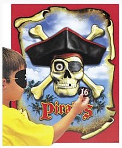 ØYELAPP PÅ PIRATEN FESTLEK
