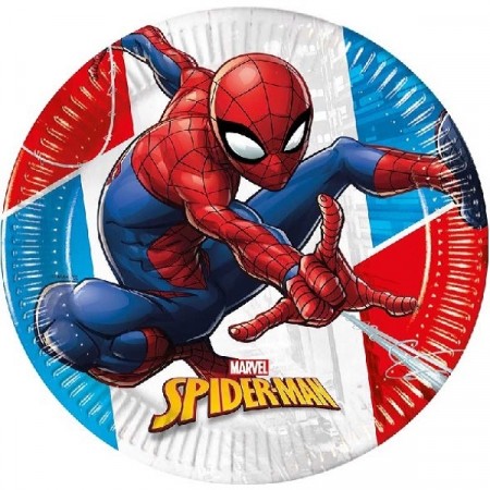 SPIDER MAN SUPER HERO TALLERKENER