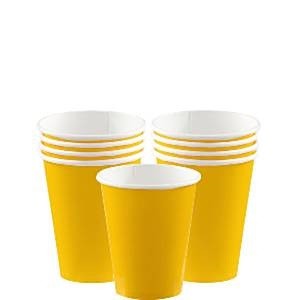 GULE PAPPKOPPER - YELLOW SUNSHINE (8-pk)
