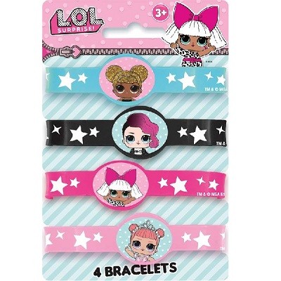 LOL SURPRISE ARMBÅND (4-pk)
