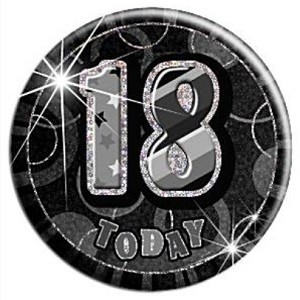 BLACK DAZZLING BADGE 18