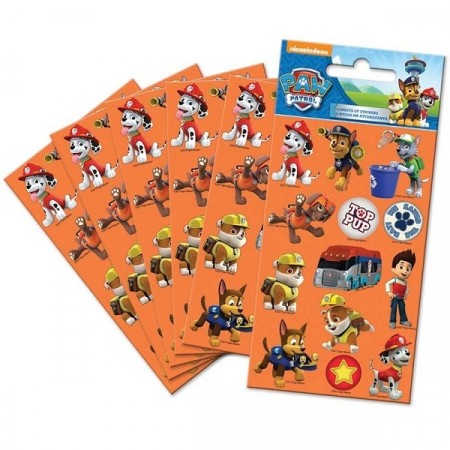 PAW PATROL KLISTREMERKER (6-pk)