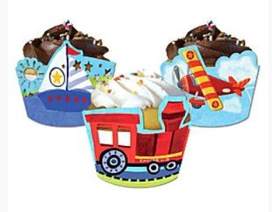 KJØR I VEI CUPCAKE WRAPPERS
