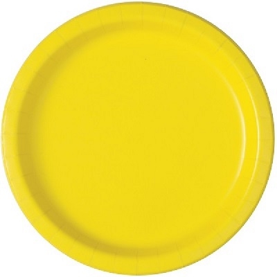 NEON GULE PAPPTALLERKENER (16-pk)