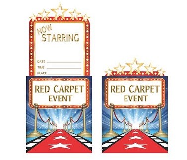 HOLLYWOOD LIGHTS INVITASJONER