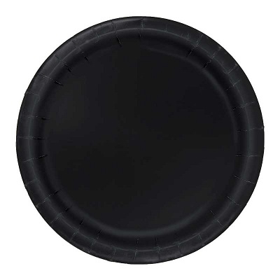 SVARTE DESSERT TALLERKENER (20-pk)