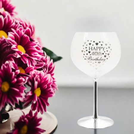 GIN GLASS 40 ÅR