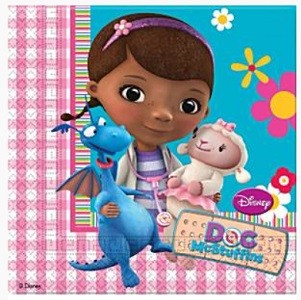 DOC MCSTUFFINS SERVIETTER