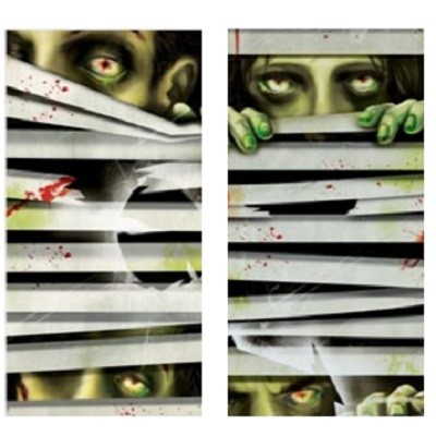 HORROR EYES HALLOWEEN VINDUSDEKOR