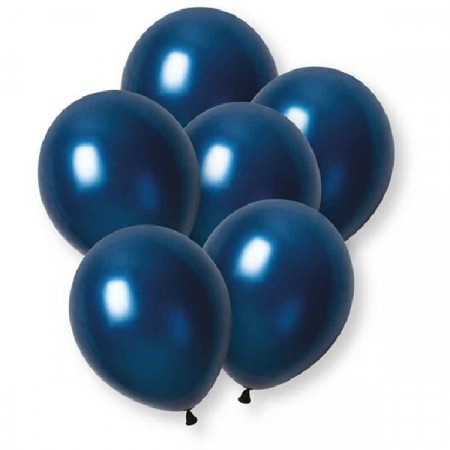 PERLEBLÅ BALLONGER (8-pk)