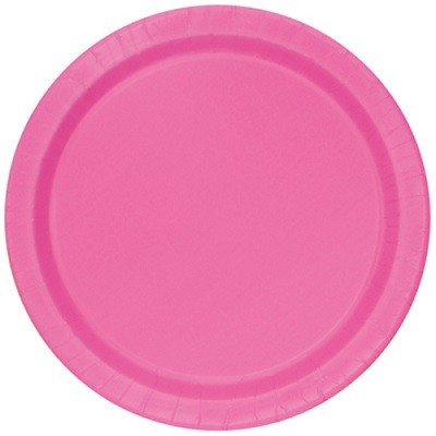 ROSA PAPPTALLERKENER - HOT PINK (16-pk)