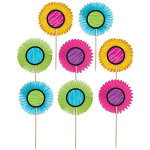 FAN PICKS - FARGERIKE VIFTER (24-pk)