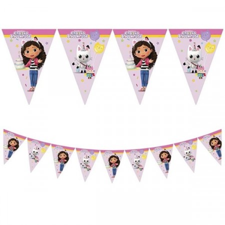 GABBY'S DOLLHOUSE BANNERFLAGG