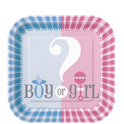 GIRL OR BOY? DESSERT TALLERKENER