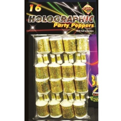 PARTY POPPERS - GULL (16-pk)
