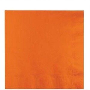 ORANGE SERVIETTER (20-pk)