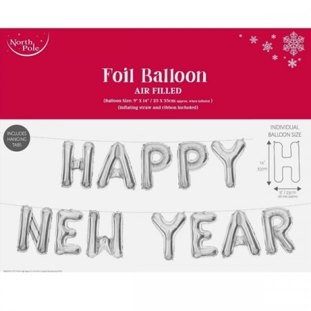 HAPPY NEW YEAR BALLOON KIT
