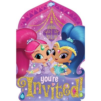 SHIMMER & SHINE INVITASJONER