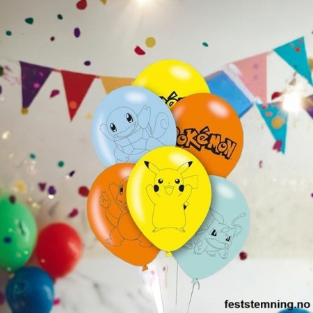 POKEMON BALLONGER (6-pk)