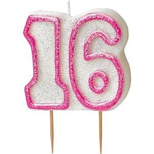 KAKELYS 16 HVIT / ROSA