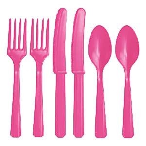 ROSA BESTIKK - HOT PINK (24-pk)