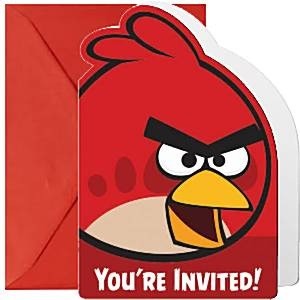 ANGRY BIRDS INVITASJONER