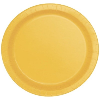 GULE PAPPTALLERKENER - YELLOW SUNFLOWER (16pk)
