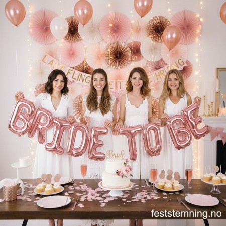 BRIDE TO BE BALLOON KIT