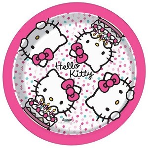 HELLO KITTY TALLERKENER