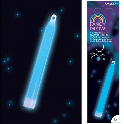 BLÅ SELVLYSENDE GLOW STICK