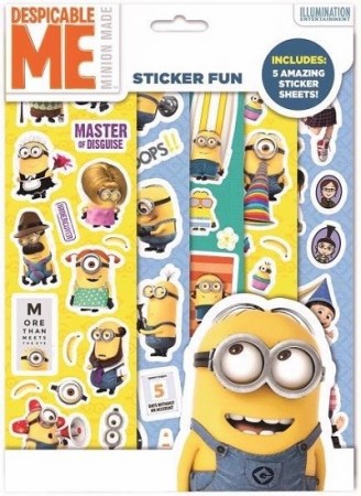 MINIONS KLISTREMERKER (5 ark)